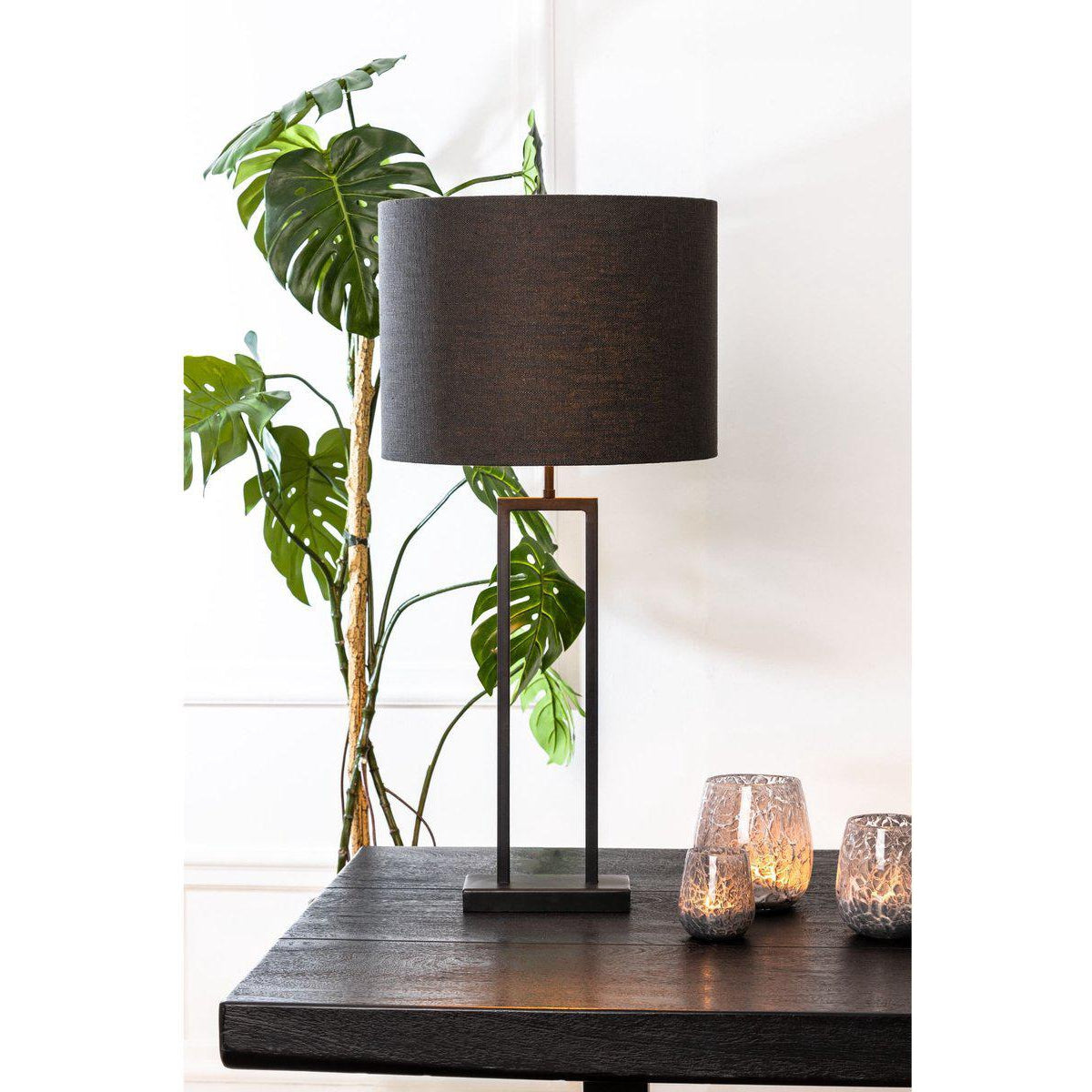 Light & Living lampvoet Shiva 20x10x55cm zwart
