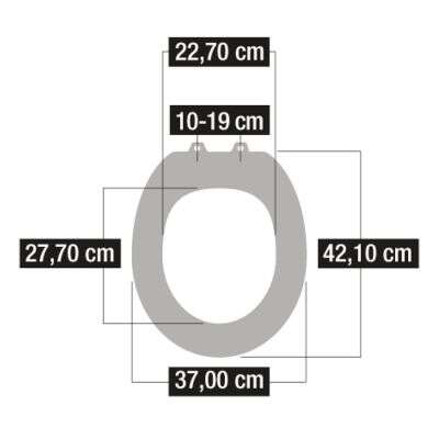 Cornat toiletbril Bamboe Ligna softclose hout