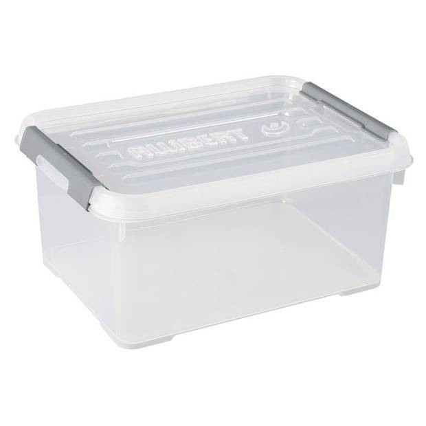 Curver Handy+ opbergbox 15 liter transparant
