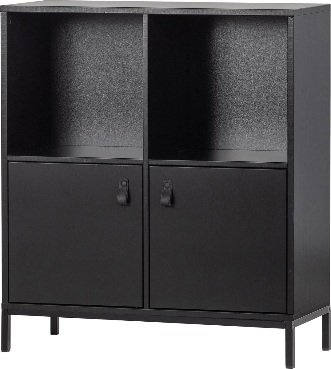 vtwonen Lower Case four mixed diepzwart incl. onderstel