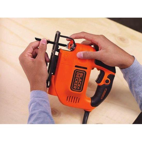 Decoupeerzaag variabele snelh. koffer 520W