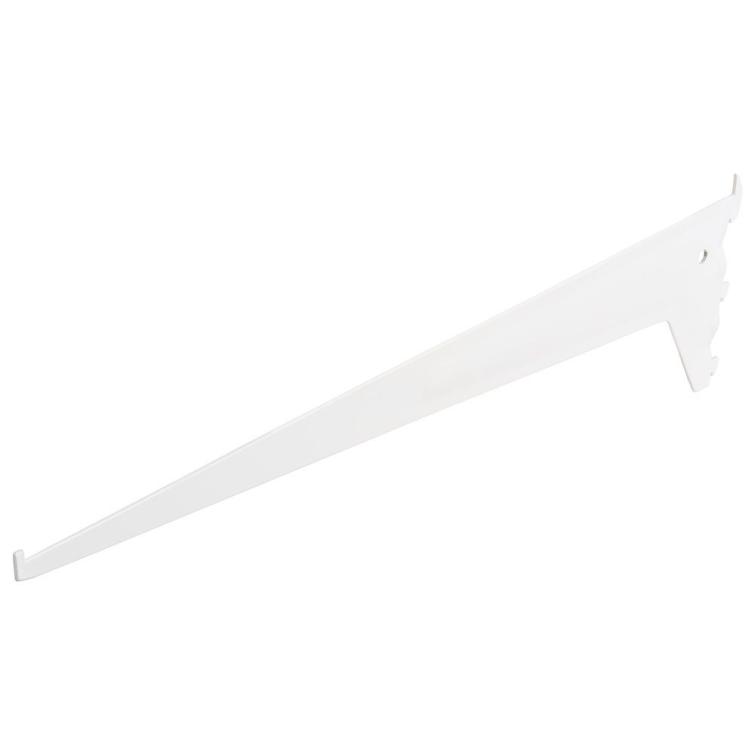 F-drager enkel RAL9003 wit 50cm 10pp