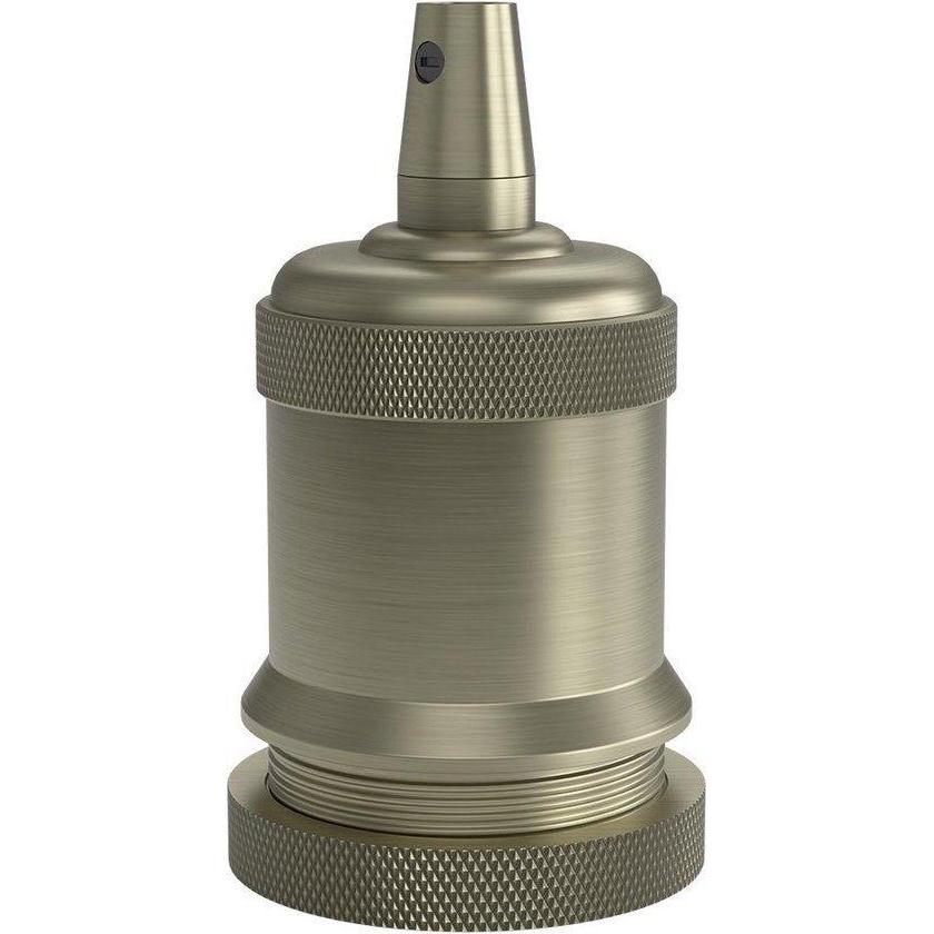Calex lamphouder E27 aluminium model piek M-003 matt bronze, max.250V-60W