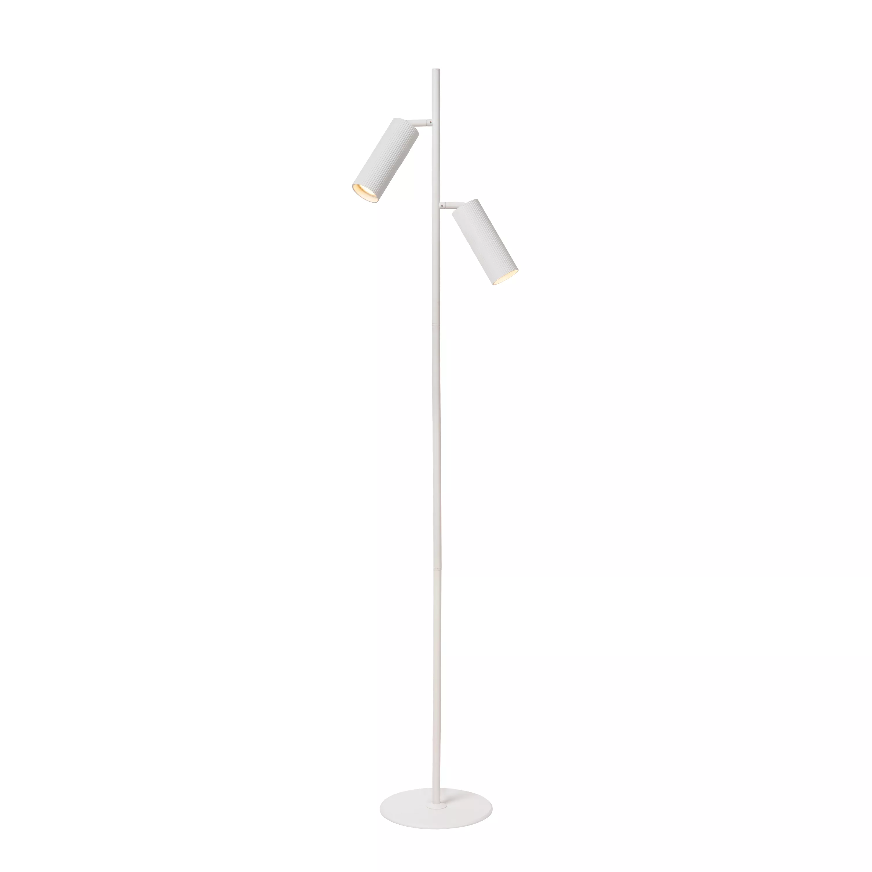 Lucide Clubs vloerlamp 2xGU10 wit