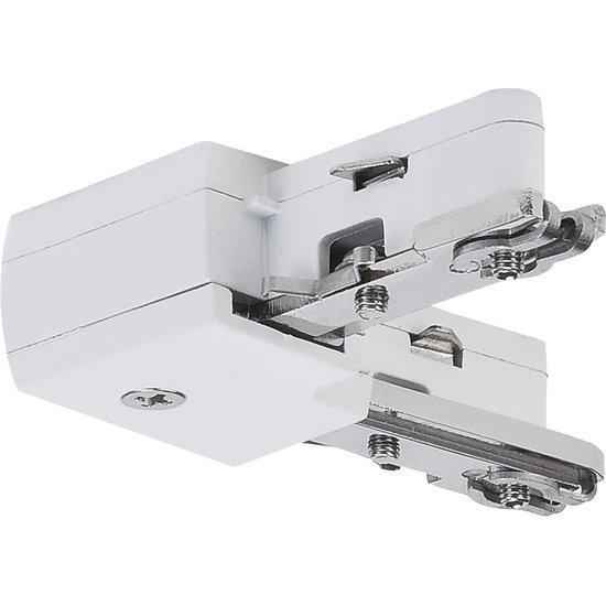 Paulmann URail System Light&Easy L-verbinding starr wit 230V metaal