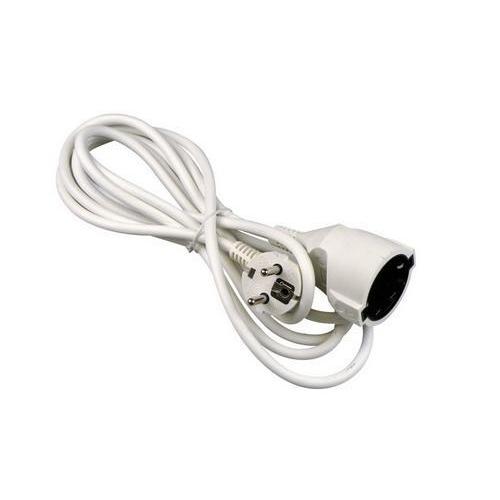 Verlengsnoer 3 meter 3x1.0 mm. + RA wit