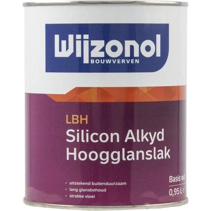 Wijzonol LBH Silicon Alkyd Hoogglanslak BW