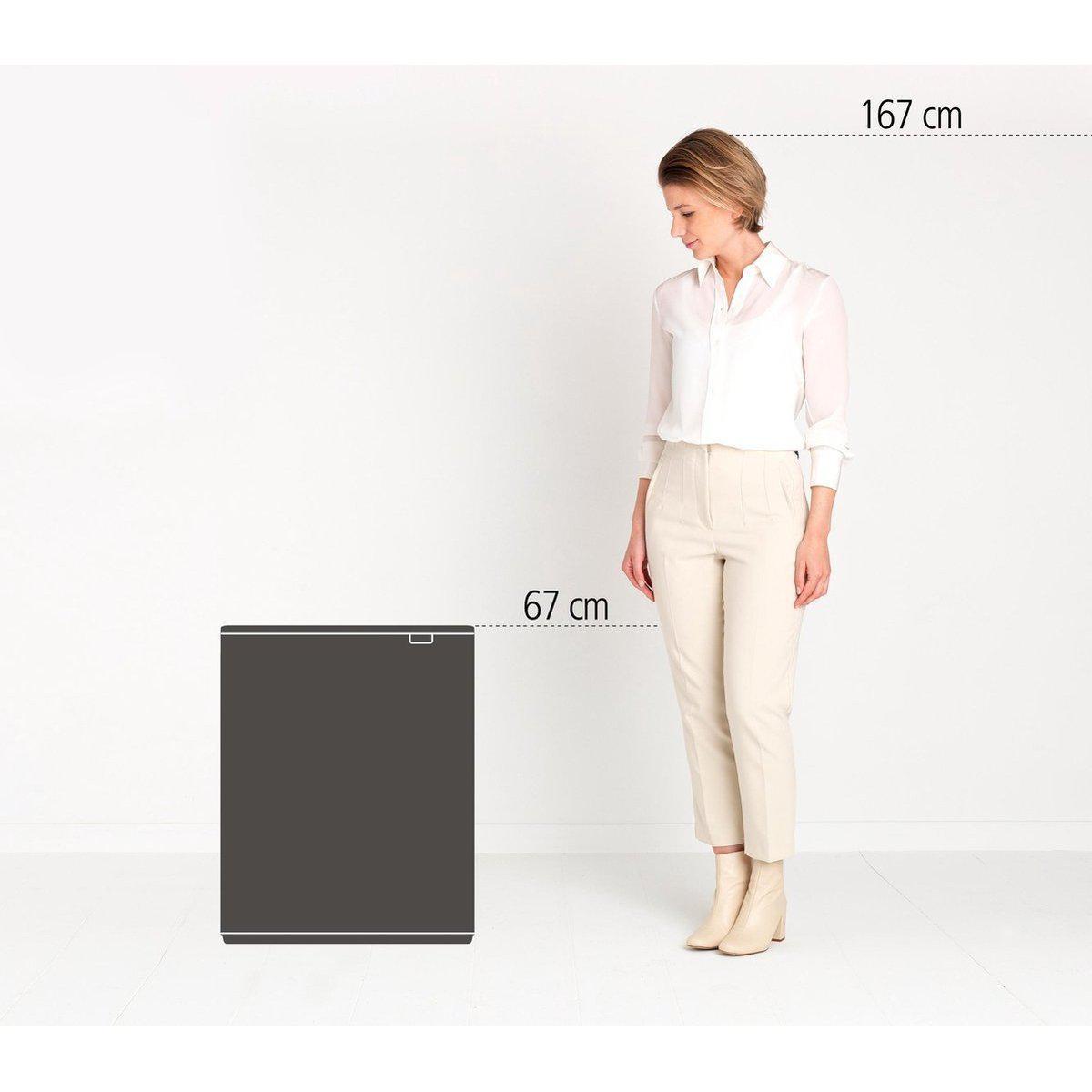 Brabantia Bo Touch Bin afvalemmer 60 ltr. White
