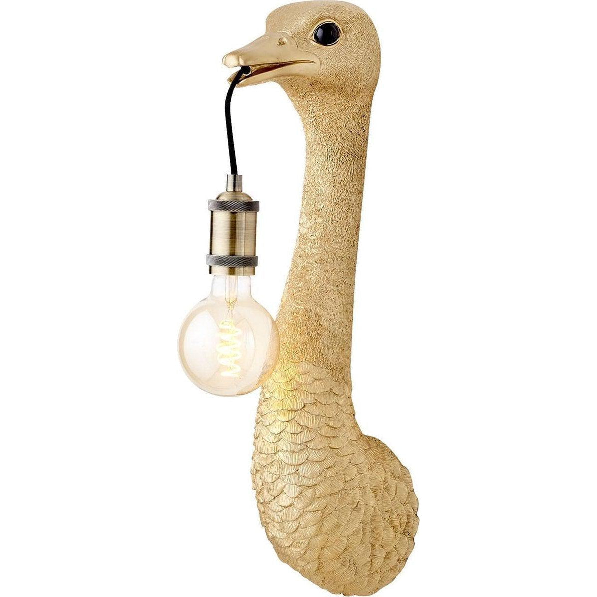Light & Living wandlamp Ostrich goud