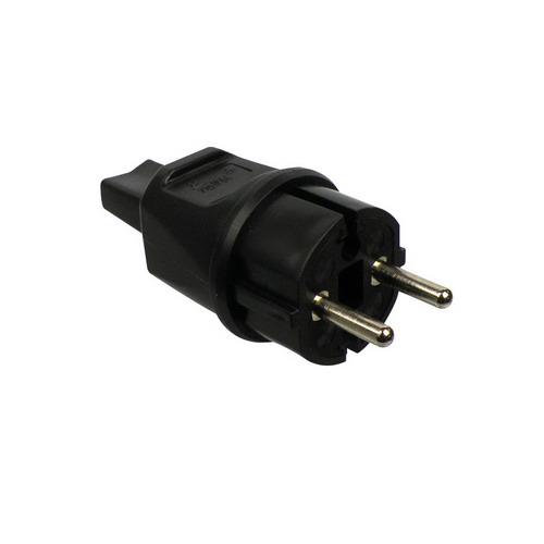 Stekker tbv prikkabel + ean
