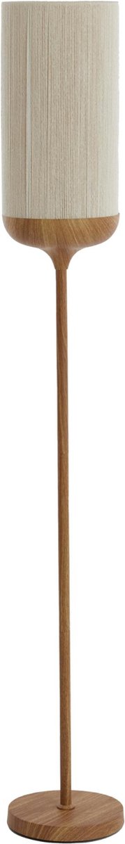 Light & Living Vloerlamp Ø23x159 cm DANIA houtprint naturel+ crème
