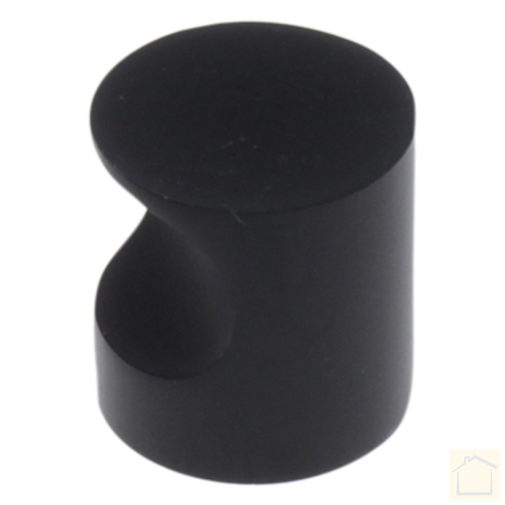 Starx cilinderknop 25mm M4 zwart