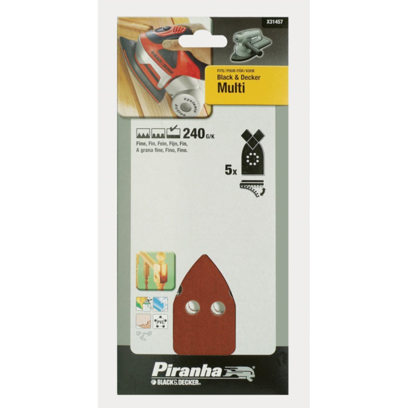 Piranha Multischuurstroken 170 x 100 mm. 125 -240 gr.