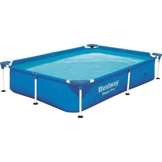 Bestway zwembad steel pro rechthoek 221