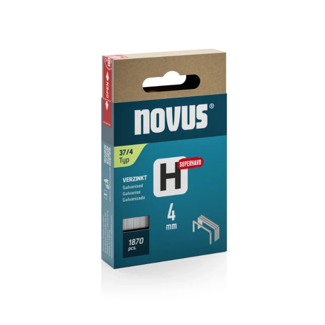 Novus dundraad nieten H 37/4mm (2000 stuks)