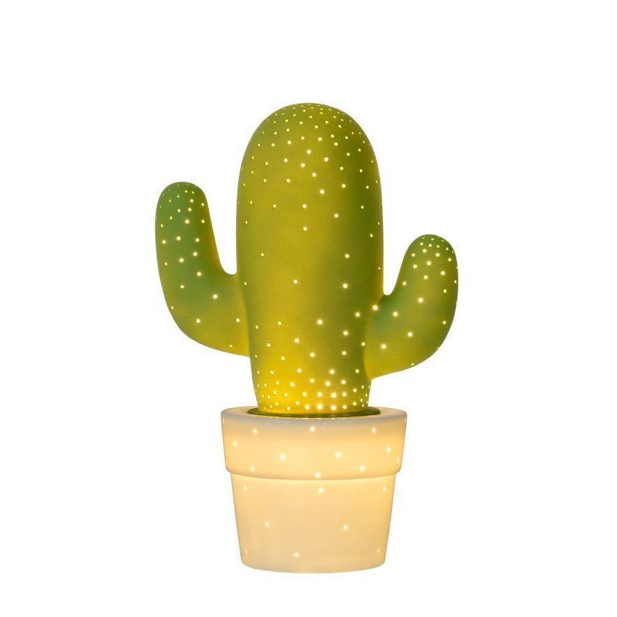 Lucide Cactus tafellamp 20 cm 1xE14 groen