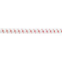 Gummisnoer 4 mm Wit Blauw Rood