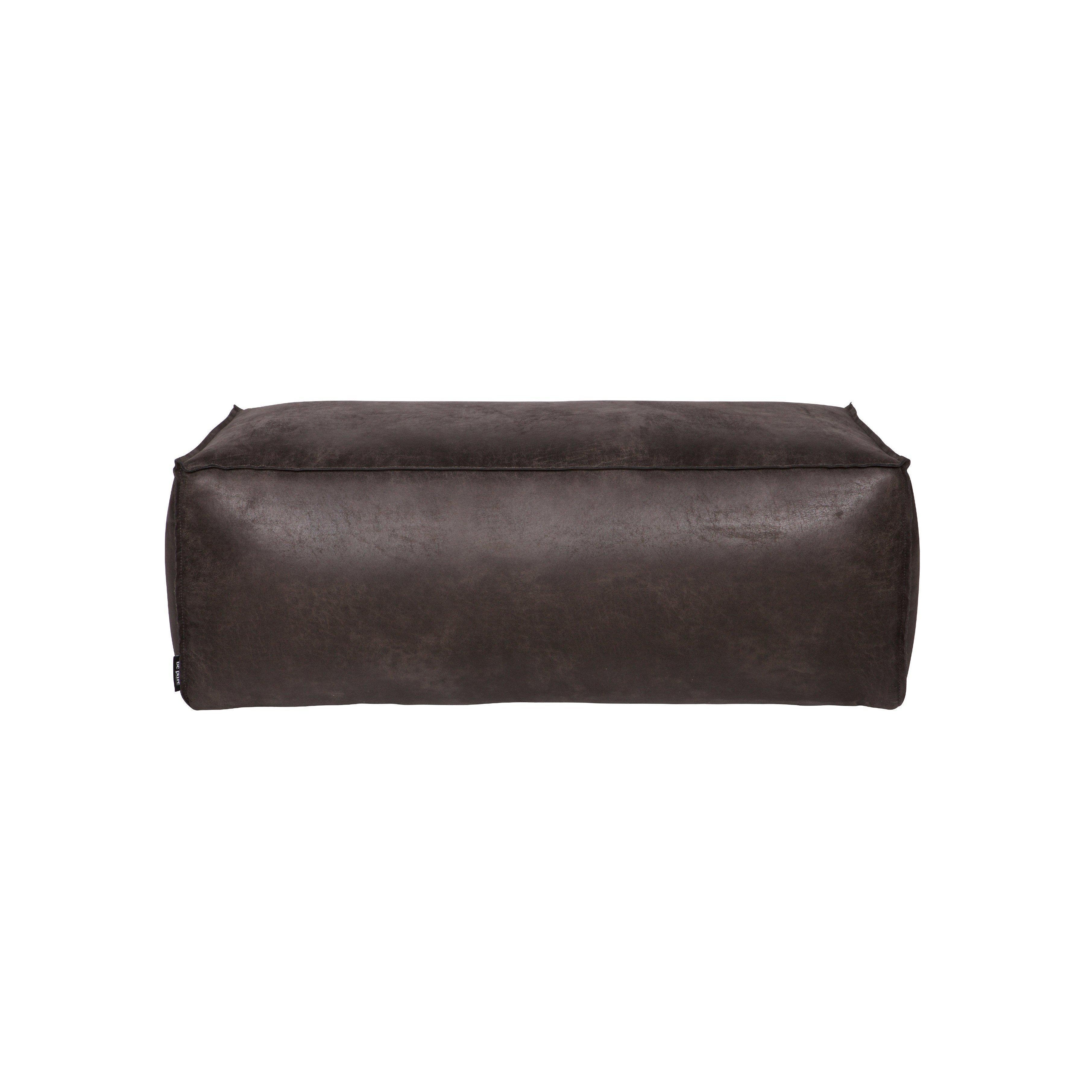 BePureHome Rodeo poef 43x120x60 zwart