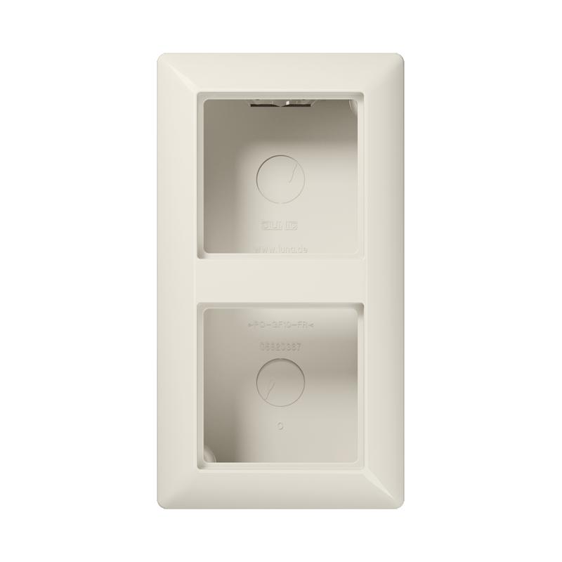 JUNG OPBKAP+RAAM 2V WIT AS500