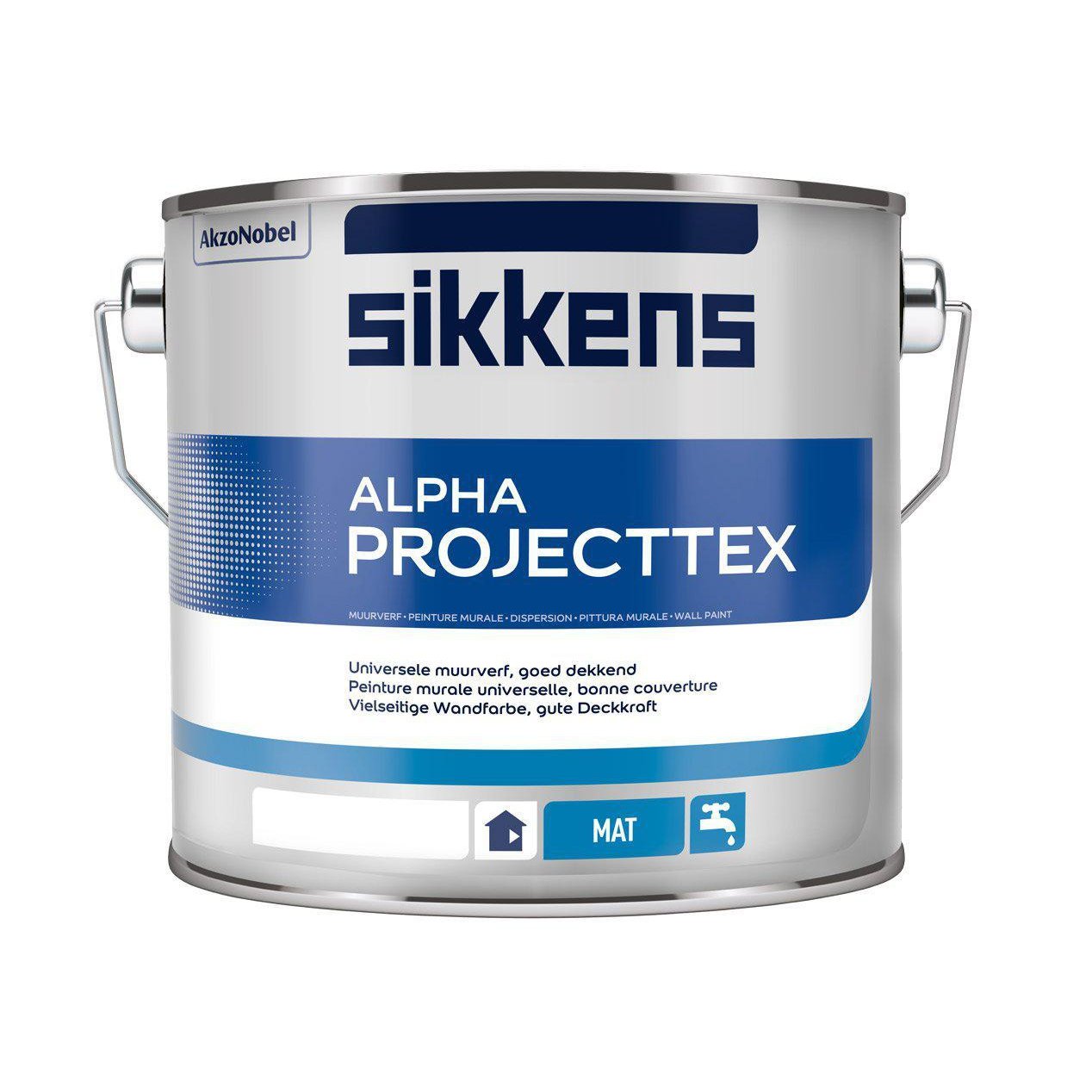 Sikkens Alpha Projecttex white 2,5 liter