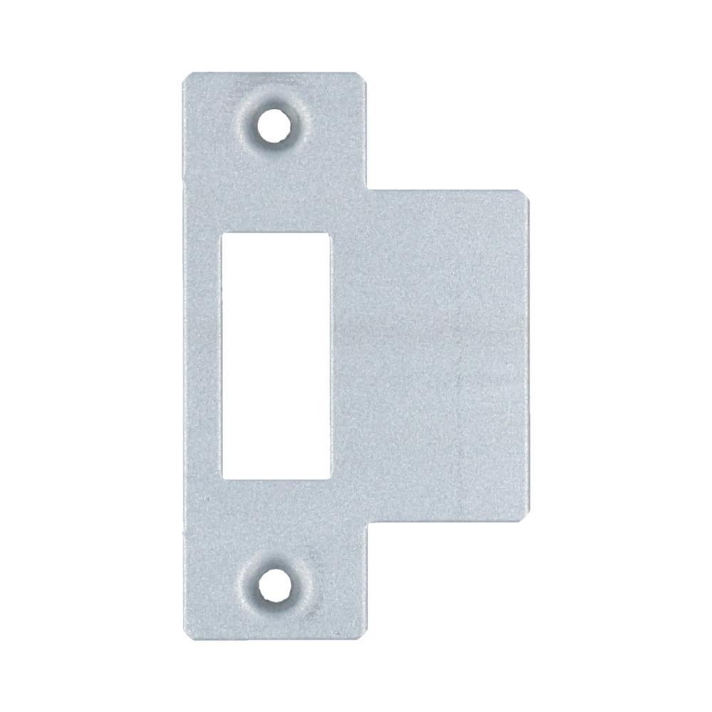 Nemef sluitplaat voor loopslot, stompe deur, links en rechts, verzinkt