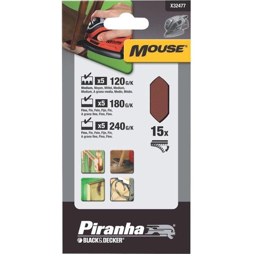 Piranha Schuurvingers voor mouse
