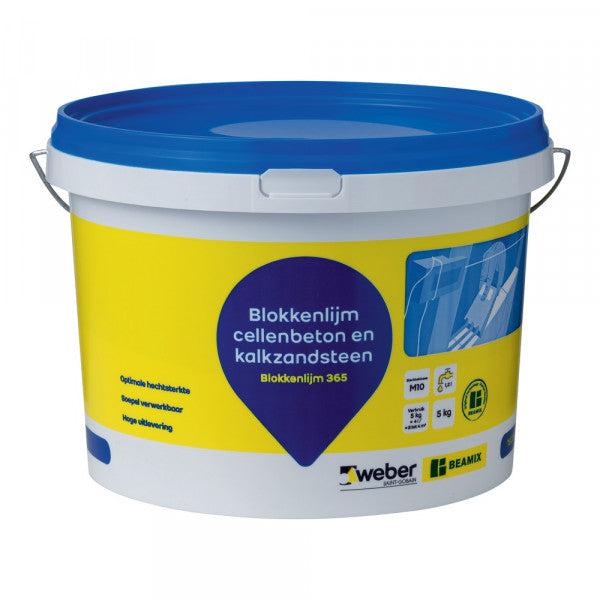 Beamix Blokkenlijm 365 5 kg.  Beamix Blokkenlijm 365 5 kg.