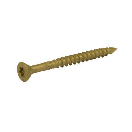 Dynaplus glaslatschroef AR-Bronze PK-75° TX-15 3.5x40/22 (200)