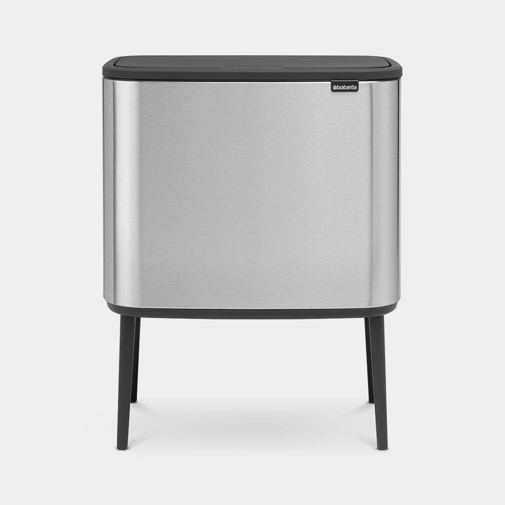 Brabantia Bo Touch Bin afvalemmer 36 ltr. Matt Steel Fingerprint Proof