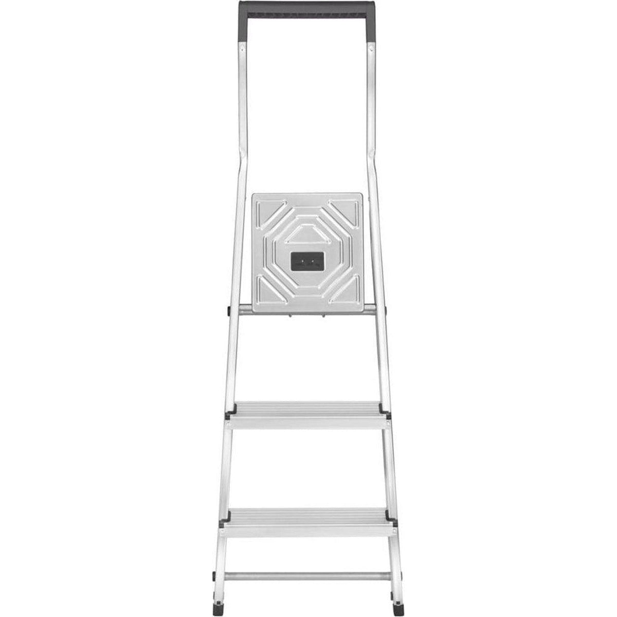 Hailo L40 aluminium huishoudtrap 3 treden