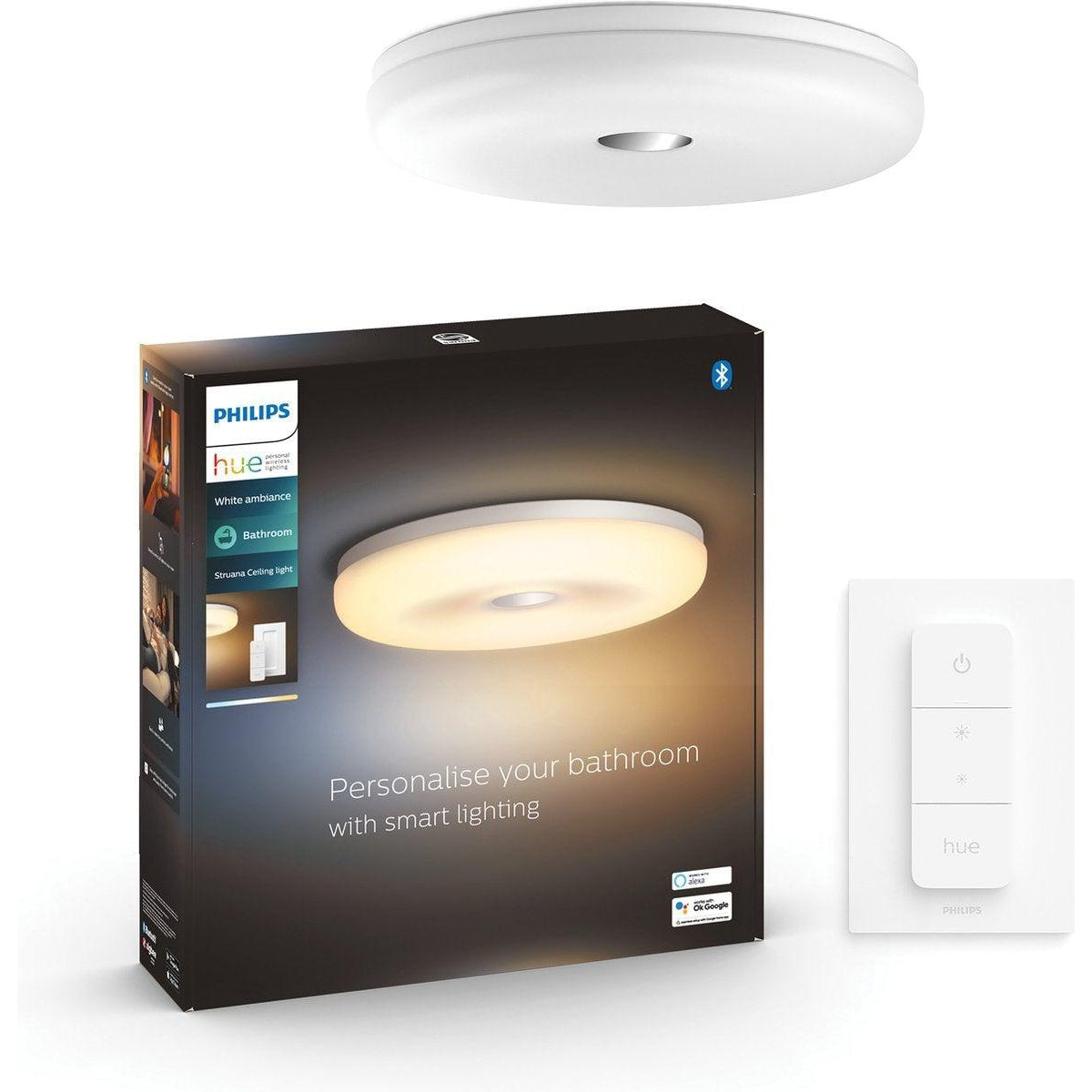 Philips Hue Struana hanglamp white 1x27W 24V