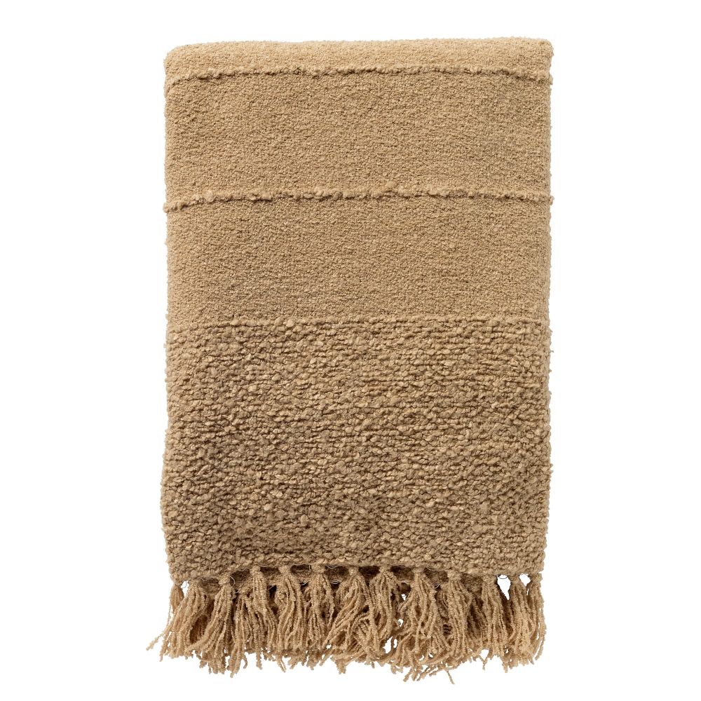 Dutch Decor plaid Senna Irish Cream beige B140 × H180 cm