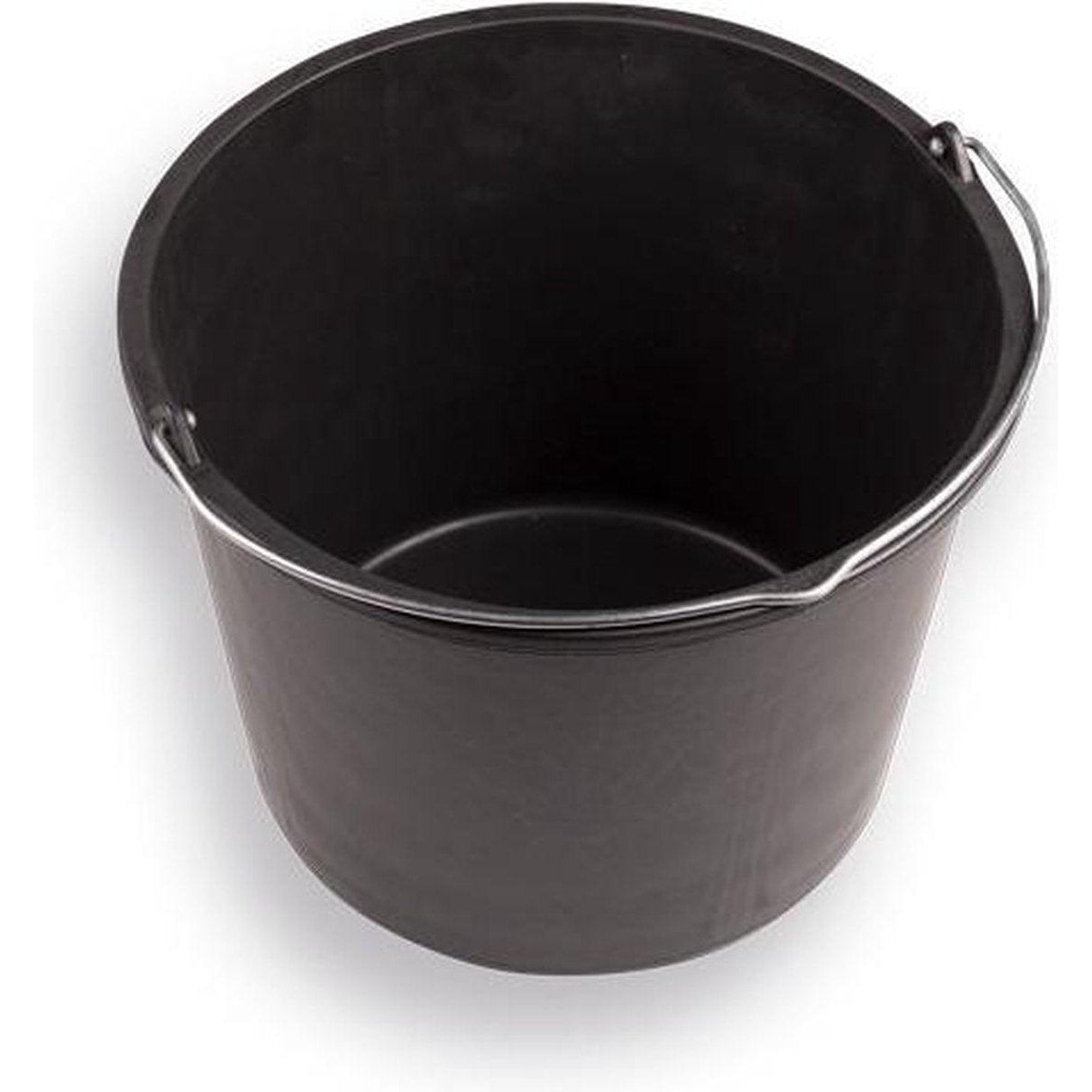 Gripline bouwemmer zwart 20l