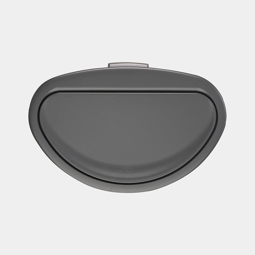 Brabantia Touch Bin afvalemmer 40 ltr. Matt Zwart - Matt Steel Fingerprint Proof