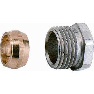 COMAP KNELRINGSET 1/2X15 NIKKEL (PER STUK)