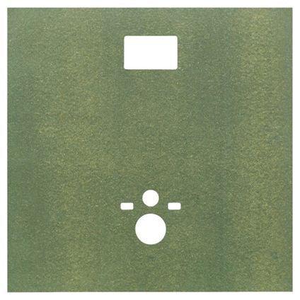 Toiletplaat hydro 123x120cm 18mm