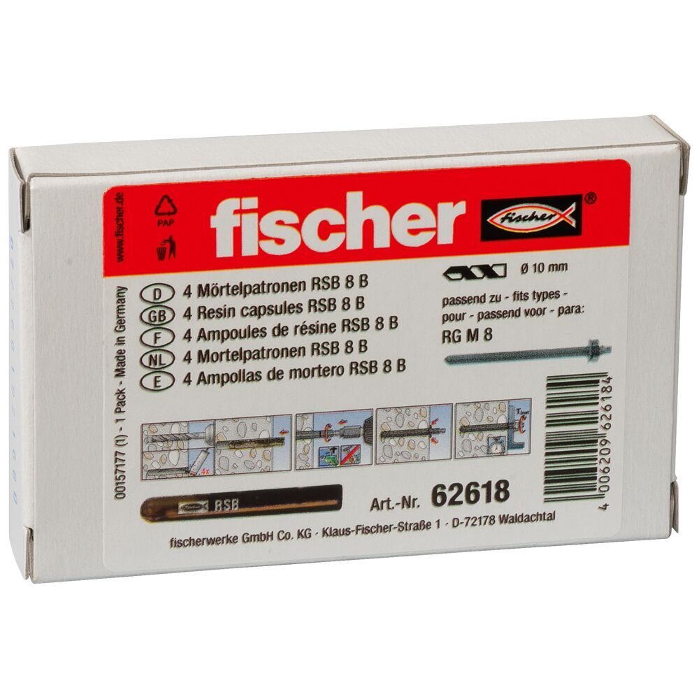 Fischer chemische capsule R M 8 B