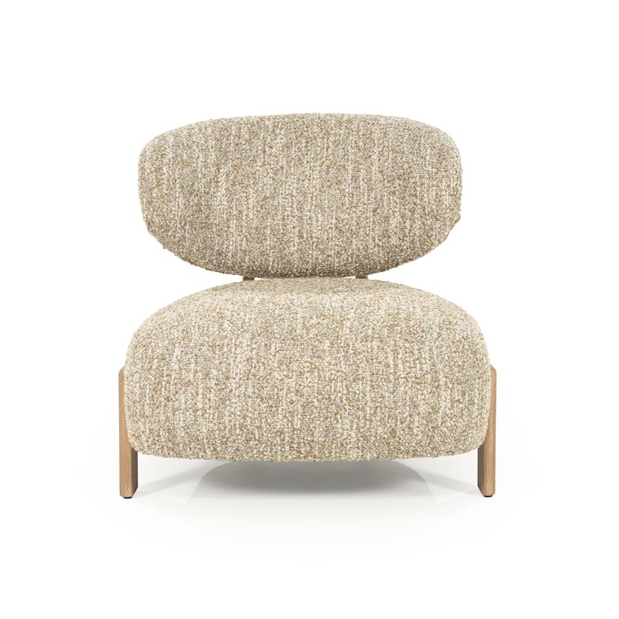 Eleonora fauteuil Reza naturel - beige Bay