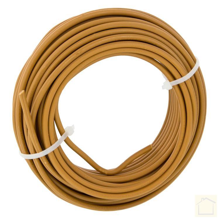 Installatiedraad 2.5 mm² 10 meter bruin