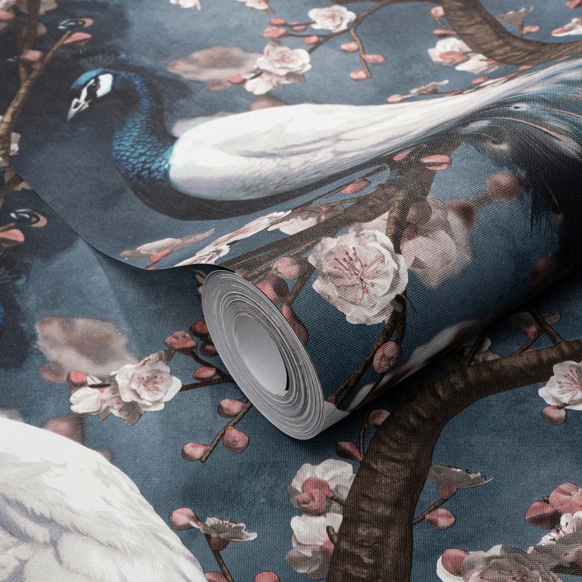 Dutch Wall Decor Play of Light vliesbehang blauw