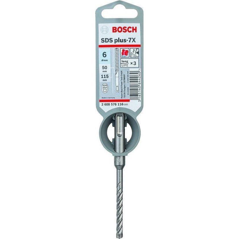 Bosch Pro Hamerboor SDS-Plus Plus 7x 6x50x115