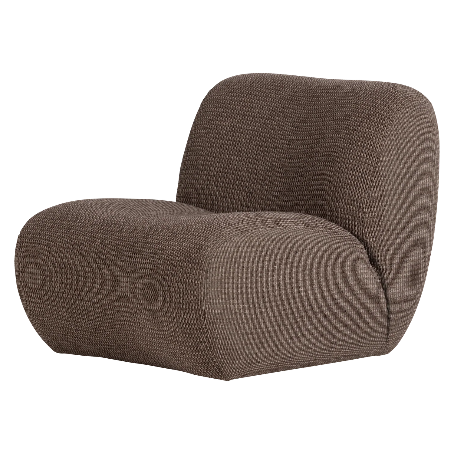 WOOOD Nomu Fauteuil Grove Chenille Bruin