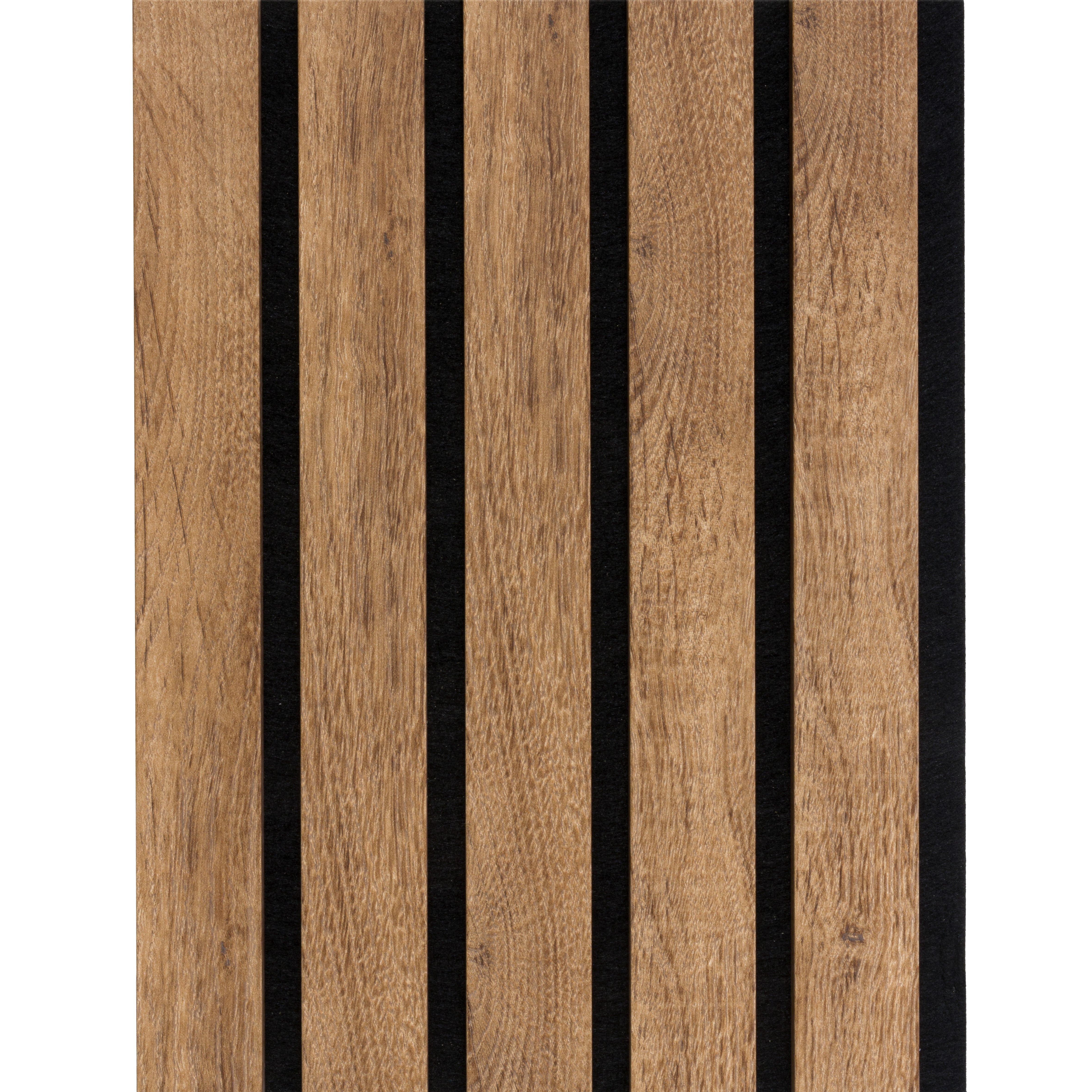 Decowall Akoestisch advanced brons eiken 260x30cm - 2 stuks