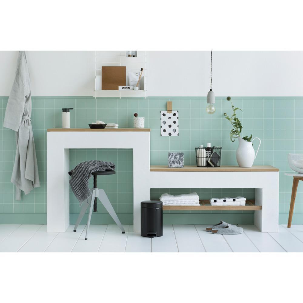 Brabantia NewIcon pedaalemmer 3L matt zwart
