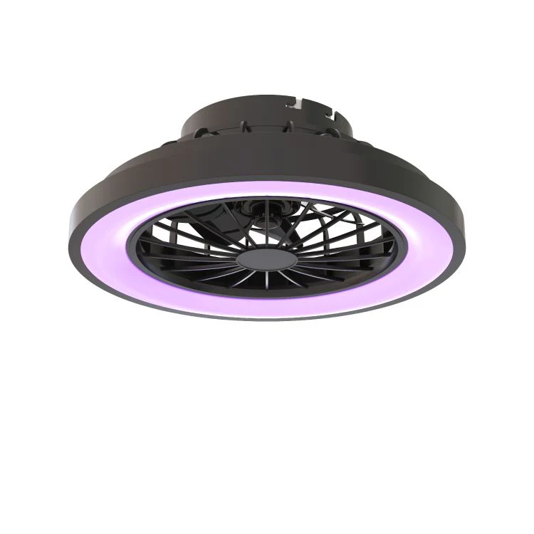 Calex plafondventilator Ø39cm met LED RGB zwart