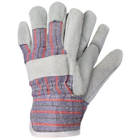 Werkhandschoenen rundersplitleer maat XL