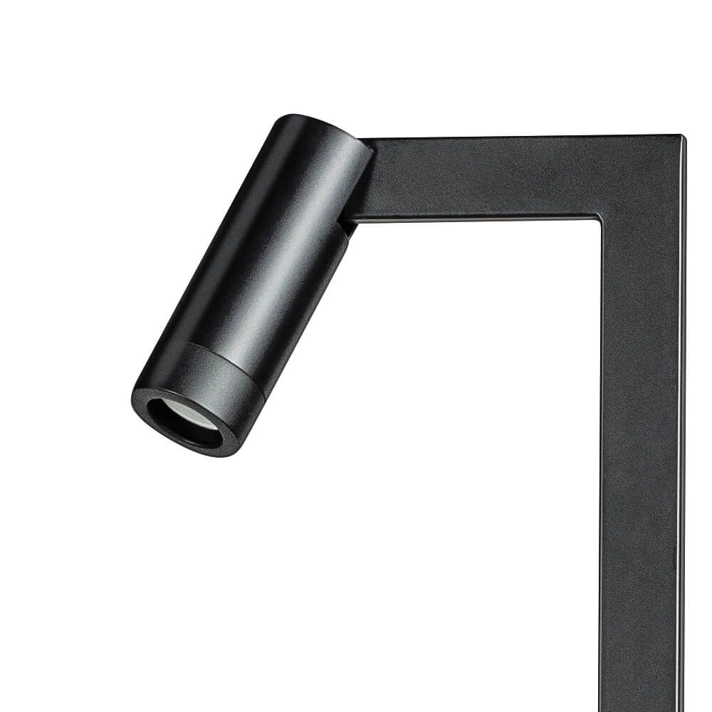 ETH vloerlamp Miller 2xE27 zwart