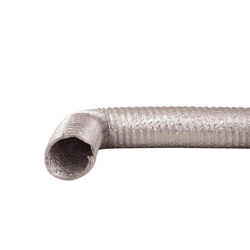 Flex.aluminium afvoerslang 152 mm. 1,5 mtr.