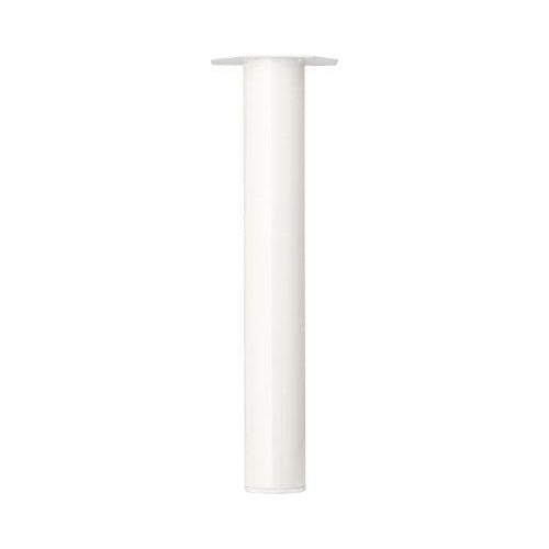 Duraline meubelpoot rond staal 6x42cm wit 4pp