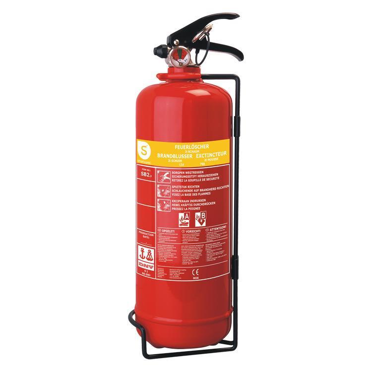 Smartwares brandblusser schuim, 2L, SB2 rood